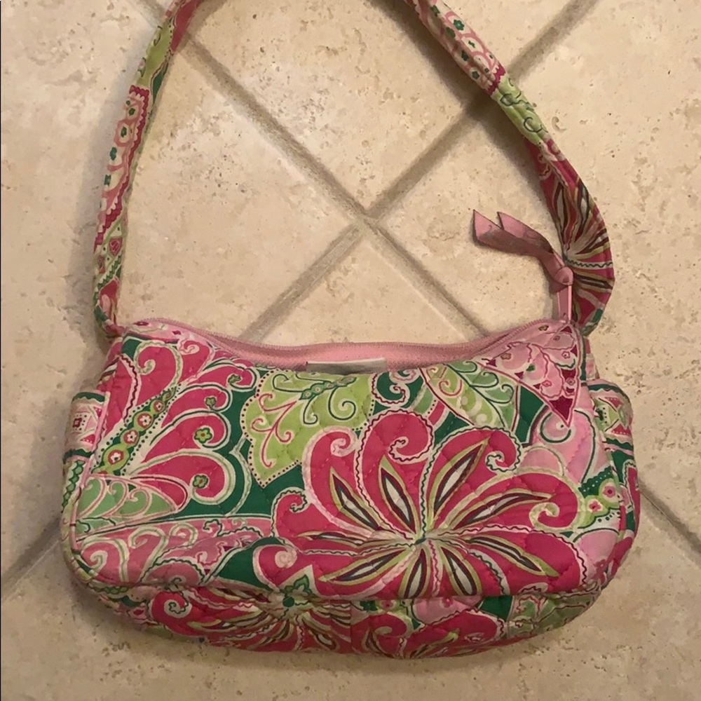 Mini pink Vera Bradley purse